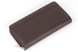 Accordion wallet in Cambridge hide