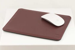 Leather Mouse mat in Oxford hide