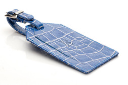 Luggage tag in Blue Nile