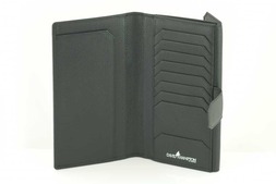 Leather Clutch wallet in Malvern hide